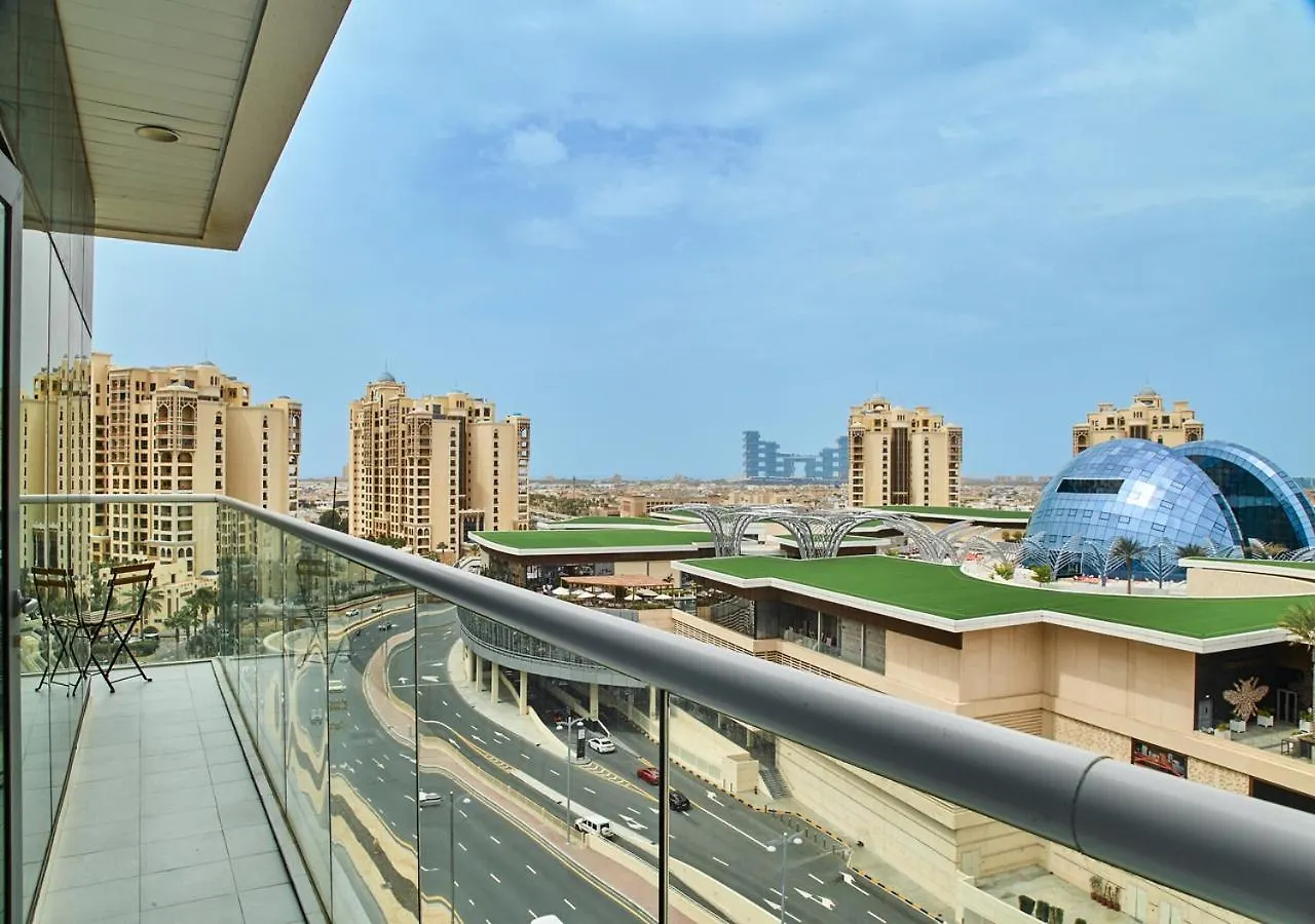 First Class Apartments In Seven Palm With Direct Access To The West Palm Beach And Nakheel Mall Dubaj