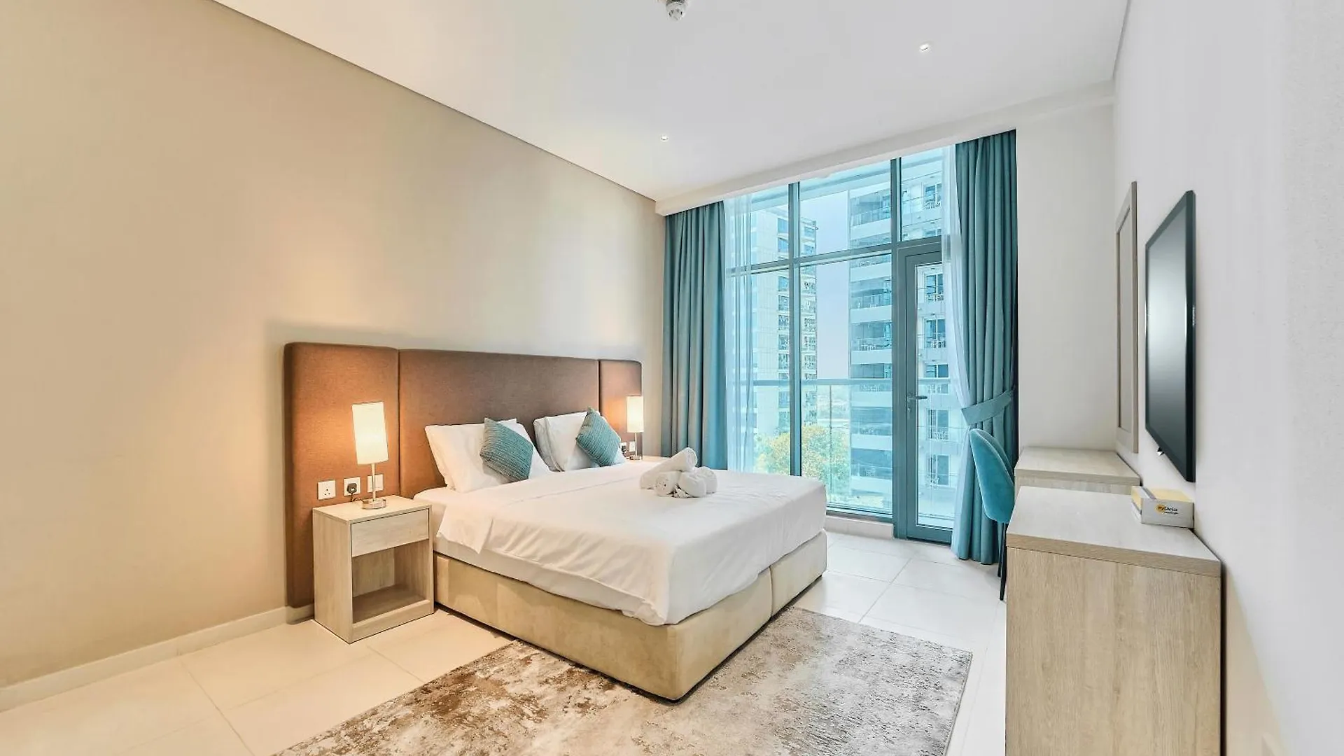 First Class Apartments In Seven Palm With Direct Access To The West Palm Beach And Nakheel Mall Dubaj 0*,